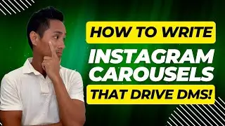 How To Write Instagram Carousels That Drive Tons DMs for Your Business 🚀 (Step-by-Step)