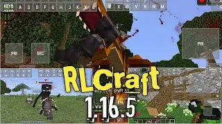 Minecraft java on android 10 mods to make like RLCraft on 1.16.5 pojavlauncher for android
