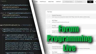 Creating a Forum Website From Scratch (HTML, CSS, JS, PHP, SCSS, VUE)