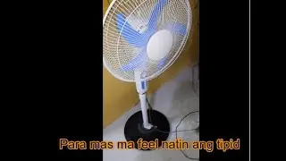 12v DC electric fan with AC Adapter