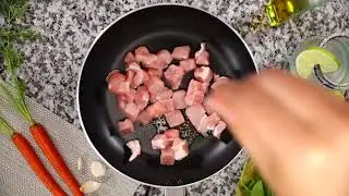 Mu shu pork wrap