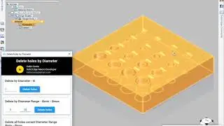Solid Edge Macro - Delete Holes By Diameter