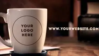 After Effects projects - Coffee Mug Logo Stinger