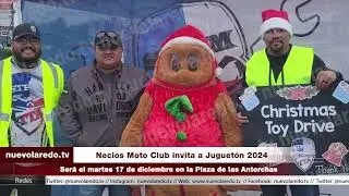 Necios Moto Club invita a Juguetón 2024 en Nuevo Laredo