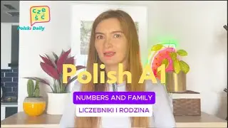 Polish A1| Learn Polish Numbers & Family Vocabulary | Polish for Beginners | Polski Daily