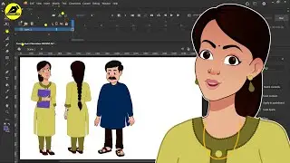 Free Cartoon Characters For Animated Youtube Video|2D Character Free Download| @LearnAnimationHindi