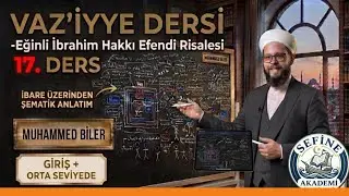 VAZ'İYYE DERSİ 17 -Eğinli İbrahim Hakkı Efendi