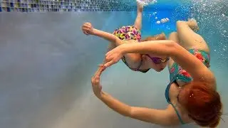 Underwater Tricks in the Swimming Pool