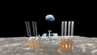 Mun Space Station in KSP 1.2.2