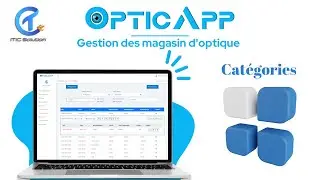 Opticapp : ajouter, modifier et supprimer une catégorie des produits