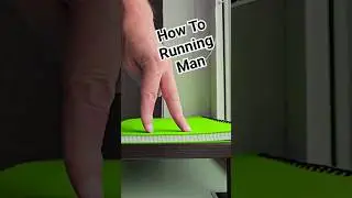 Finger Shuffle Dance / Running Man Tutorial #shorts #fyp #skills