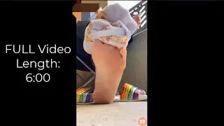 Tabitha Slides, Socks Removal & Dirty Big Soles (2) [PREVIEW]