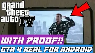 GTA 4 APK+DATA REAL GAME FOR ANDROID WITH GAMEPLAY PROOF!!