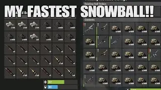 HOW THE BEST LEGIT CHAD SNOWBALLS!(pt1) |Rust Console /PS5