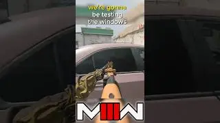 Window Effects in Modern warfare III 🪟