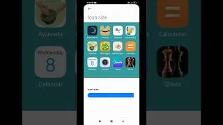 Mobile Home Screen App Icoon size bada kaise kare || App Icon बड़ा kaise करे?? #Shorts #shortvideo