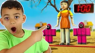 Let's Play Squid Game on Roblox with Anwar