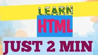 Basic tags of HTML and also learn add a video in HTML.
