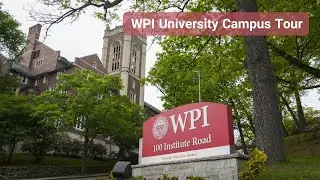 Is This a University or a Hidden Garden? 😍 WPI Campus Tour