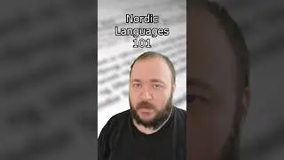 Nordic Languages 101 