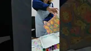 Эбру в женском клубе 