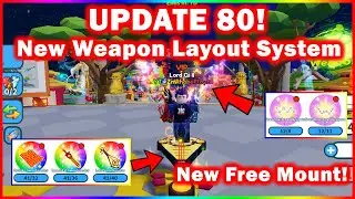 Update 80! New Weapon Layout System in Weapon Fighting Simulator | Roblox