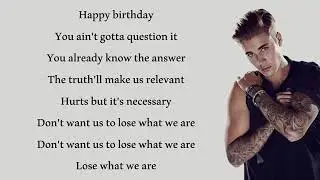 Justin Bieber ft. Nas-We Are(lyrics)