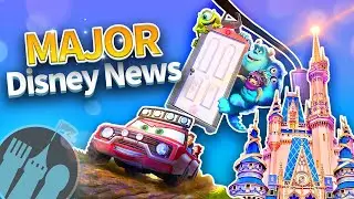 MAJOR Disney News: Villains & Cars Take Over Magic Kingdom, NEW Monsters Inc Coaster -- D23 2024