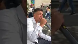 VEJA O PREGADOR DA PRAÇA DA SÉ🎤 CANTANDO NO CORAÇÃO DA PAULISTA