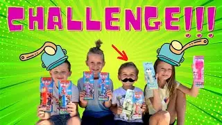 Веселый челлендж PEZ c Robin Good или большая настольная игра на улице