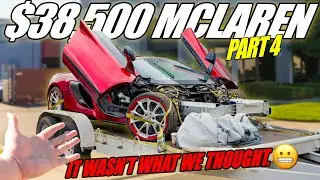 the $38,500 MCLAREN has ELECTRICAL ISSUES We Didn't Know About... (PART 4)