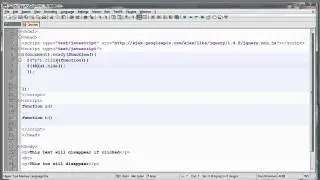 JQuery Tutorials - 2th of 20 - Concepts, syntax structure