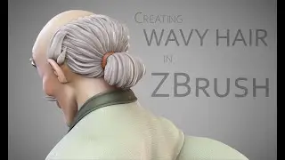 Creating Wavy Hair in ZBrush