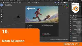 Mesh Selection - Dasar- dasar Blender 2.8