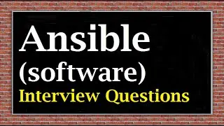 Ansible (software) Interview Questions