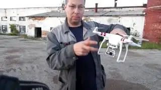 Наш квадрокоптер DJI Phantom 3 