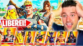 LIBEREI O PASSE COMPLETO TEMPORADA 6 DO FORTNITE!