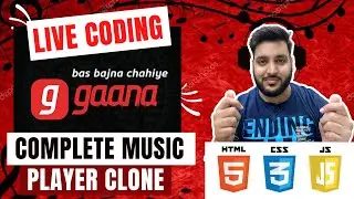 🔴 Create A Music Website Using HTML CSS JAVASCRIPT | Add Music In HTML Website | spotify clone