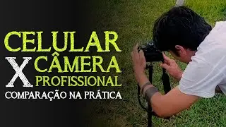 Fotografia de CELULAR x CÂMERA PROFISSIONAL. Comparação PRÁTICA | Rodrigo Campos - Olhar em Foto