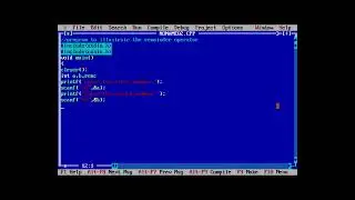 How To Use Remainder Operator