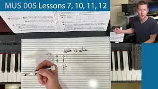 MUS 005 Lesson 7 10 11 12 - Bar Lines, More Time Signatures