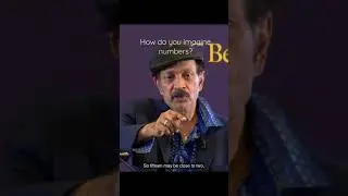 People Imagine Numbers Differently! | V.S. Ramachandran #shorts