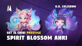 CHIBI PRESTIGE SPIRIT BLOSSOM AHRI | FINISHER, BOOM, EMOTES | TFT SET 15