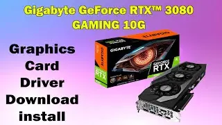 NVIDIA RTX 3080 GAMING 10G Driver Setup Guide (Windows 10/11)