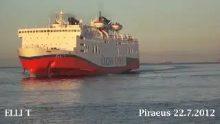 ELLI T first arrival at Piraeus