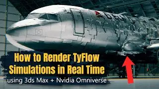 Use TyFlow in Nvidia Omniverse Create for Real Time Rendering - Tutorial