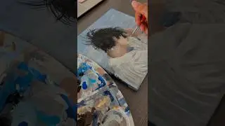 FINALLY DONE!! #aesthetic #painting #txt #artist #yeonjun #kpop #artist #videodiary