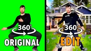 360º VR MrBeast rizz Original vs Edit | MrBeast Rizz Dance Meme