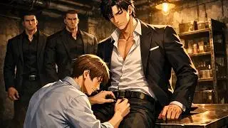 The Mute Omega Knelt Between Triplet Alpha King’s Leg To Help Him — What Happened Next Shocked All