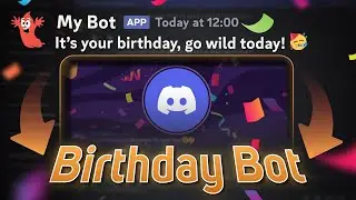 How To Make A Simple FREE Discord Birthday Bot WITHOUT any Coding! 🤖